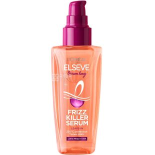 L'Oreal Paris, Elseve Dream, Long Sleek, 100 мл, Сыворотка для термозащиты и разглаживания волос