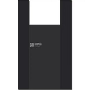 Пакет-майка 50х90 см, чорний, 20 шт.