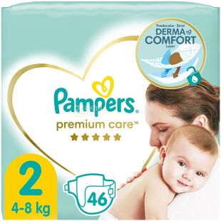 Pampers - Couches Active Baby 2, (4-8 kg), 96 pcs