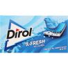 Dirol X-Fresh,13,5 г, Дірол, Жувальна гумка, Свіжість морозної м'яти, без цукру