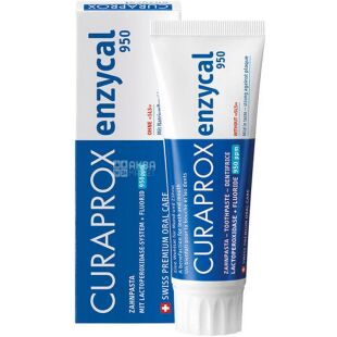 Curaprox Enzycal, 75 мл, Зубна паста ферментна