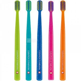 Curaprox Ortho CS 5460, Ортодонтическая зубная щетка с углублением, ультрамягкая, 0.10 мм