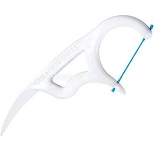 Curaprox Flosspick, 30 шт., Комбинация зубной нити и зубочистки