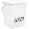 Rotho, 9 л / 5 кг, Контейнер для порошка с ручкой, белый, 230x235x270 мм