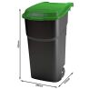 Rotho Atlas, 100 л, Контейнер для мусора, на колесах