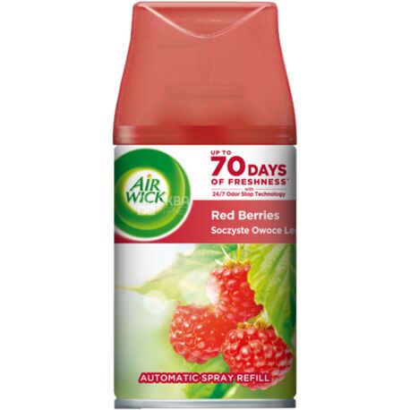 Air Wick Red berries, Лесные ягоды, 250 мл, сменный баллон