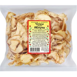 Світ фруктів, 100 г, Чипси з білого яблука