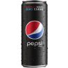 Pepsi-Cola, Black, 0,33 л, Пепси-Кола, Блэк, Вода сладкая, низкокалорийная, ж/б