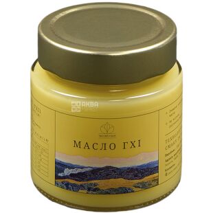 Справжнє, Масло топлене, гхі, 300г, скло