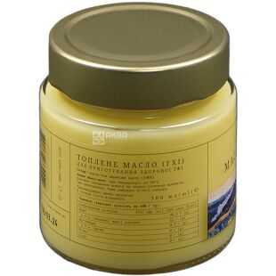 Настоящее, Масло топленое, гхи, 300 г, стекло