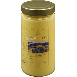 Справжнє, Масло топлене, гхі, 500 г, скло