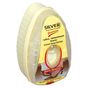 Silver, Губка Сильвер гель-блеск, с дозатором силикона, бесцветная