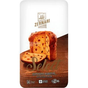Zernari Select, 2 кг, Мука пшеничная, отборная