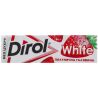 Dirol White, 14 г, Дирол Вайт, Жевательная резинка, Клубника, без сахара