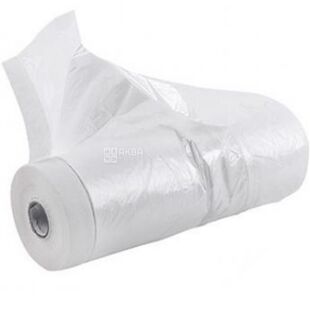 Intertool KT-0804, Плівка захисна з малярною стрічкою, 2400 мм х 15 м