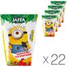 Jaffa Minions, Упаковка 22 шт. х 0,125 л, Нектар Бананово-полуничний Джаффа, з трубочкою