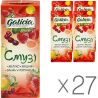 Galicia, Упаковка 27 шт. х 200 мл, Смузі Яблуко-вишня-банан-полуниця, без цукру