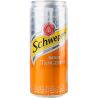Schweppes Tangerine, 0,33 л, Напиток газированный Мандарин Швепс, ж/б