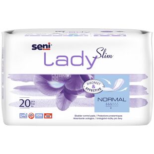 Seni, Lady Super, 15 шт., Прокладки урологічні, 5 крапель