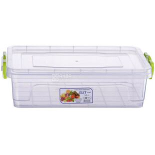 AL-Plastik Elit, 3 л, Контейнер пластиковий, прямокутний, з кришкою