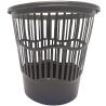 Ал-Пластик, 10 л, Корзина для мусора, черная