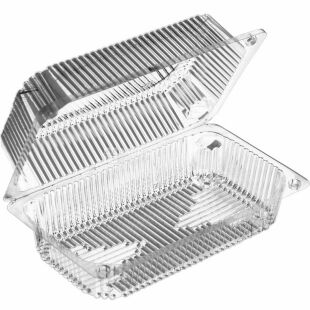 PRO service, 1740 мл, Контейнер харчовий, пластиковий, прямокутний, 25 шт.