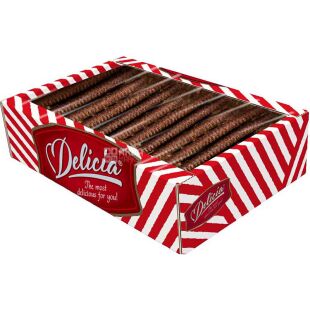 Delicia, 450 г, Деліція, Вафельні трубочки зі смаком кокосу