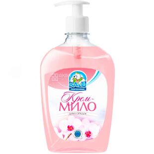 BALU, 500 мл, Крем-мило для рук Балу, Дика орхідея, з дозатором