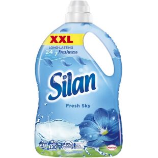 Silan Fresh Sky, 2,86 л, Кондиціонер-ополіскувач для прання Небесна свіжість, Сілан