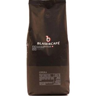 BlaserCafe Opera, 1 кг, Кофе в зернах темной обжарки Блазер, купаж