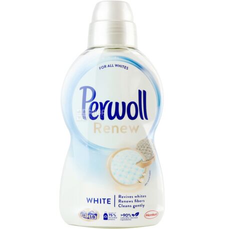 Perwoll Renew, 990 мл, Гель для прання білих речей