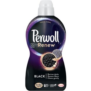 Perwoll Renew, 2 л, Гель для прання темного та чорного одягу, Перволь