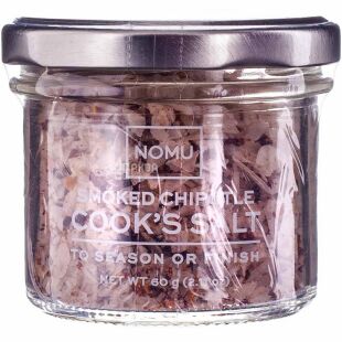 Nomu Cook's Collection, 60 г, Чипотле (копченый красный перец халапеньо) с солью, стекло