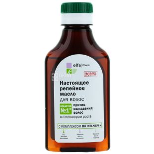 Elfa Pharm, 100 мл, масло для волос, Настоящее репейное