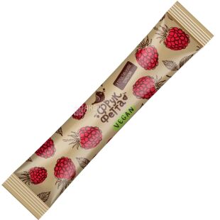 ФрукФетта, 20 г, Батончик фруктовий, Малина з тростинним цукром