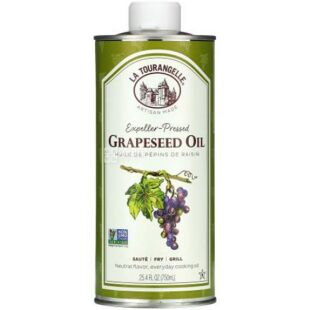 La Tourangelle, 750 мл, Олія з виноградних кісточок, ж/б