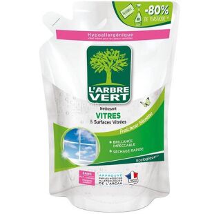 L'Arbre Vert, 740 мл, Средство для мытья окон, запаска
