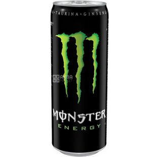 Monster Energy, 0,5 л, Напиток энергический безалкогольный, ж/б