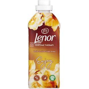 Lenor Enjoy, 0,7 л, Кондиционер для стирки Ванильная орхидея и золотой янтарь, Ленор