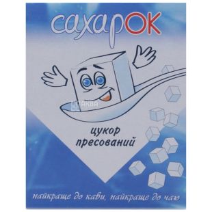 Сахарок, 500 г, Цукор-рафінад буряковий, білий