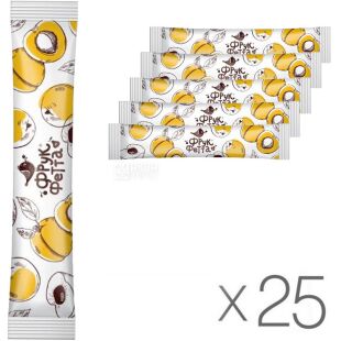 ФрукФетта, Упаковка 25 шт. х 20 г, Батончик фруктовый, Абрикос