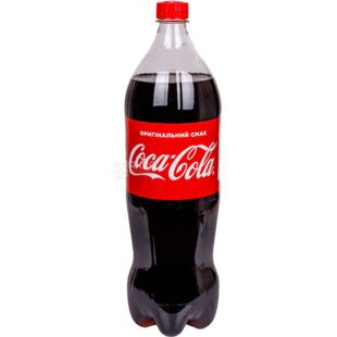 Coca-Cola, 1.25 л, Напиток газированный Кока-кола, ПЭТ