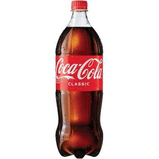 Coca-Cola, 1.25 л, Напій газований Кока-кола, ПЕТ