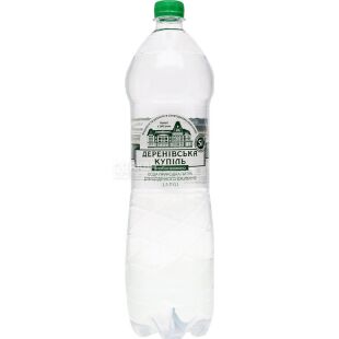 Деренивская Купель, 1,5 л, Вода минеральная, слабогазированная, ПЭТ