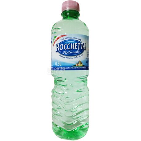 Rocchetta Naturale, 0,5 л, Рочетта Натурале, Вода минеральная негазированная, ПЭТ