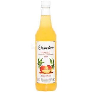 Brandbar, Mango, 0,7 л, Сироп Манго, ПЕТ