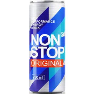 Non Stop, Original, 0,25 л, Напій енергетичний Нон Стоп