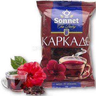 Sonnet, 70 г, Чай цветочный Каркаде