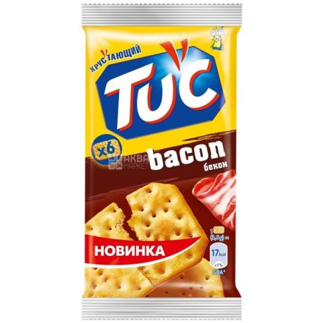 TUC, 21 g, cracker, Bacon mini