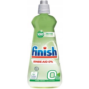 Finish, 400 мл, Ополаскиватель для посудомоечных машин, бесфосфатный